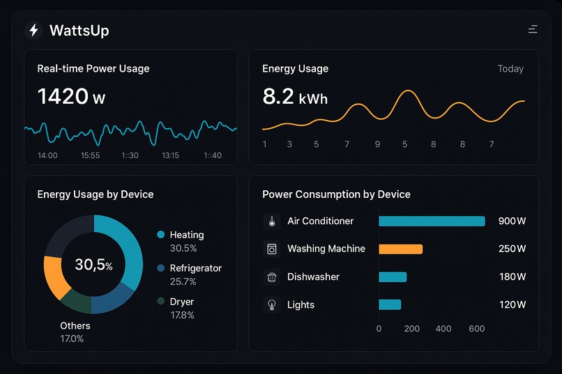 WattsUp – screenshot 2