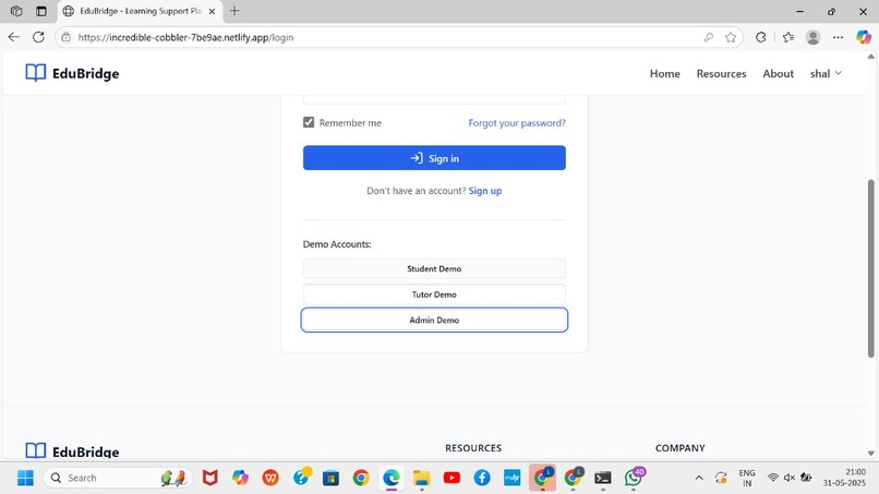 EduBridge– Learning Support for Underserved Communities – screenshot 4