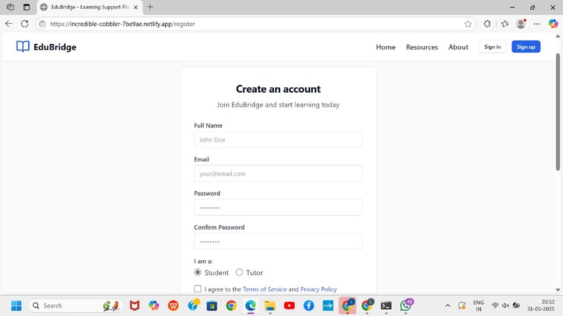 EduBridge– Learning Support for Underserved Communities – screenshot 13