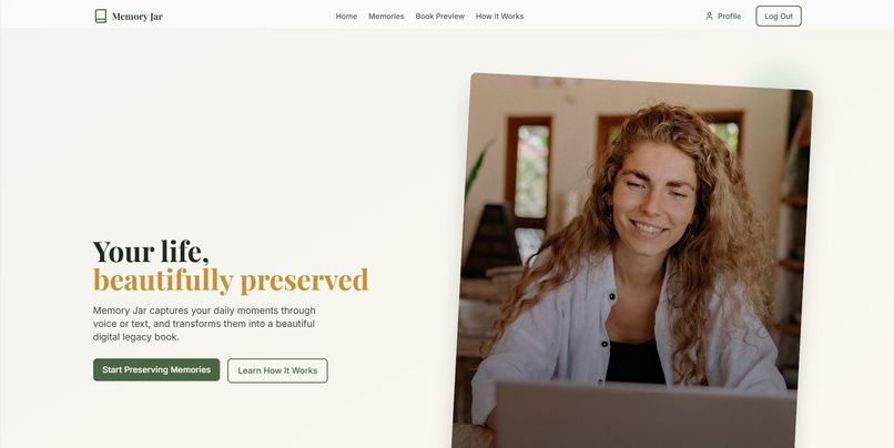 Memory Jar: Your Life, Told Back to You – screenshot 1
