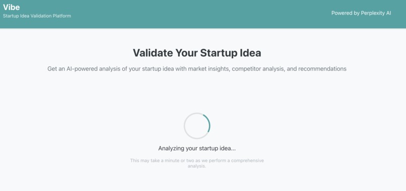 Vibe Startup – screenshot 1