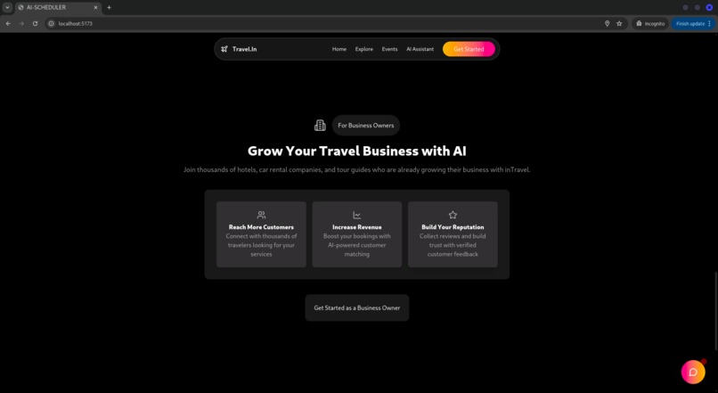 Travel.In – screenshot 2