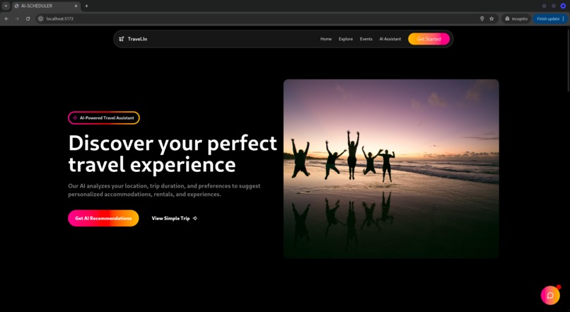 Travel.In – screenshot 1