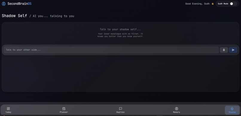SecondBrain OS – screenshot 2