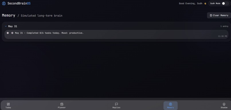 SecondBrain OS – screenshot 3