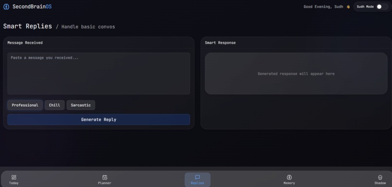 SecondBrain OS – screenshot 4