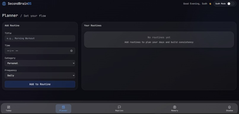 SecondBrain OS – screenshot 5