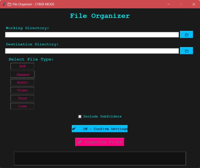 File Organizer – screenshot 1