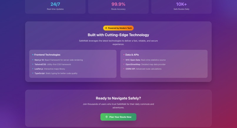 SafeWalk  – screenshot 2