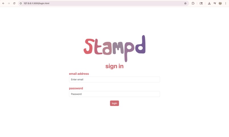 Stampd – screenshot 1