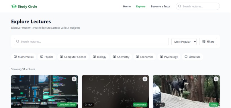 Study Circle – screenshot 1