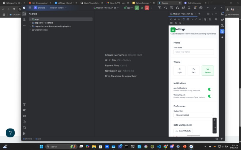 Carbon Compass – screenshot 3