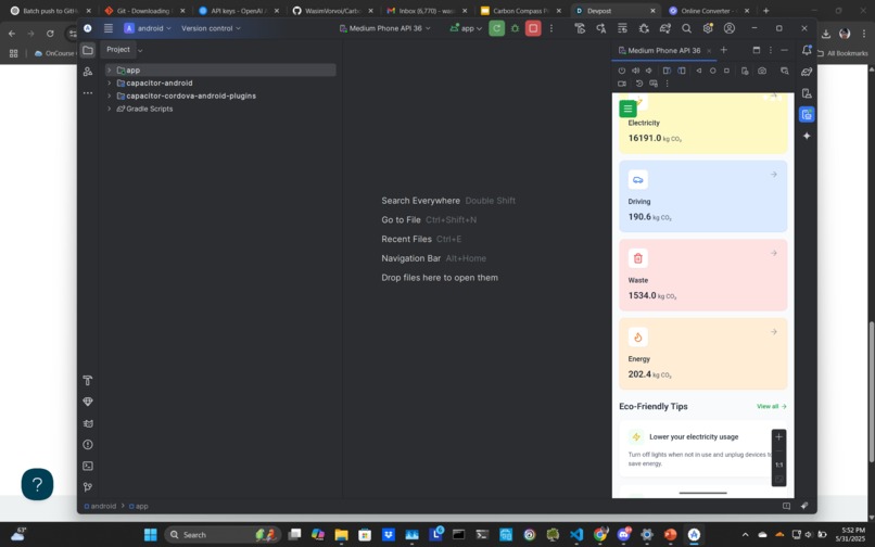 Carbon Compass – screenshot 1
