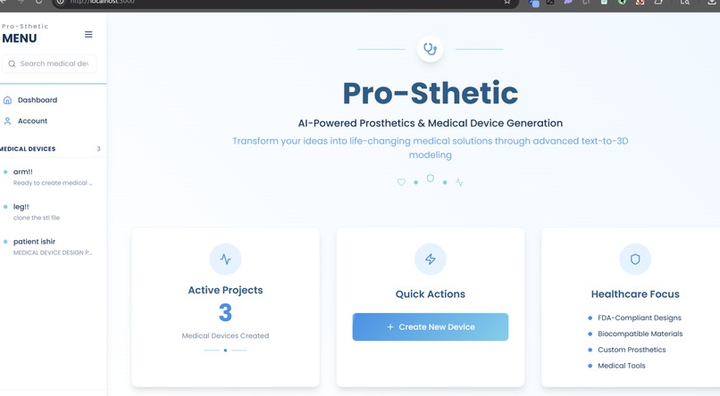 Pro-Sthetic – screenshot 1