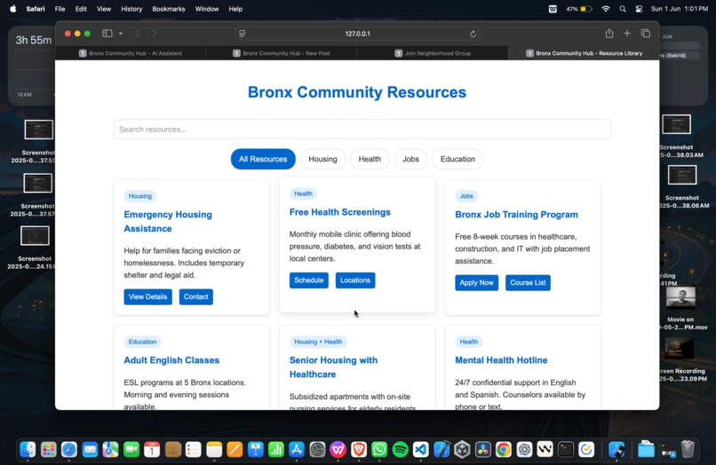 Bronx Community Hub - Beginner Section – screenshot 5