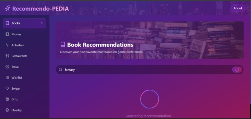 Recommendo -Pedia – screenshot 3