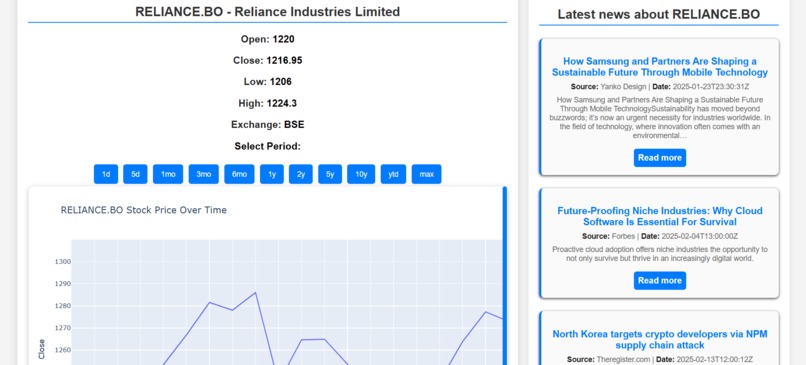 AI Stock Analyzer – screenshot 4