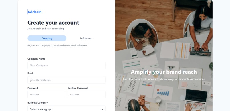 Adchain – screenshot 2
