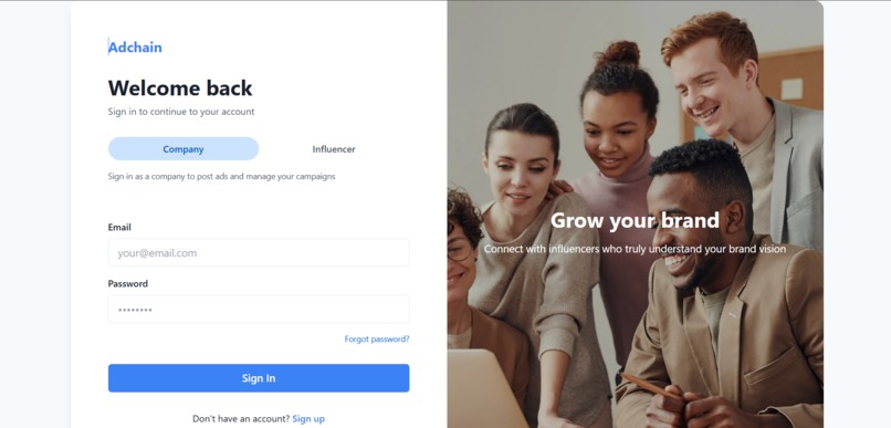 Adchain – screenshot 3