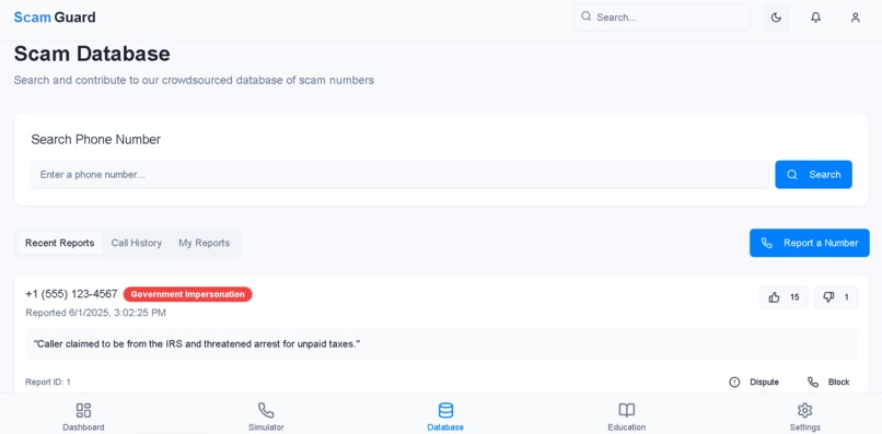SCAMGAURD – screenshot 2