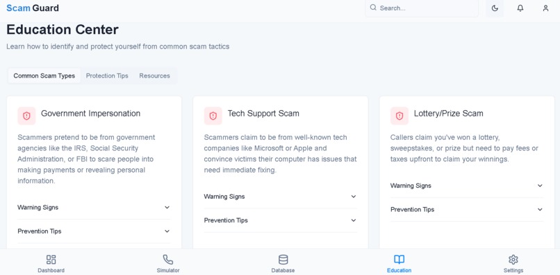 SCAMGAURD – screenshot 3