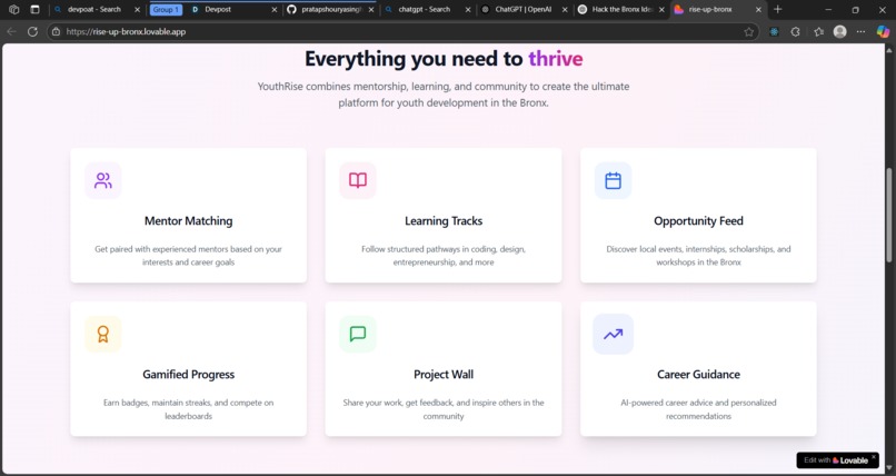 YouthRise – screenshot 2