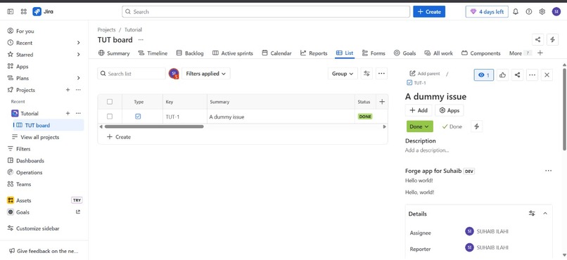 Suhaib's Forge App  – screenshot 1