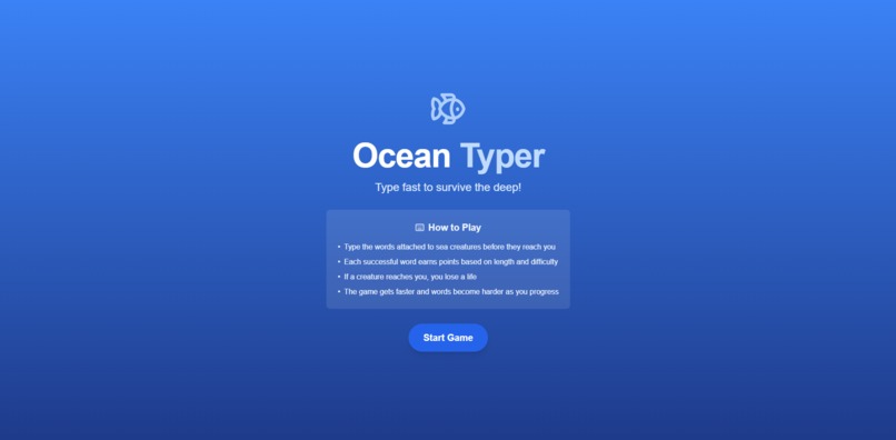 Ocean Typer – screenshot 5