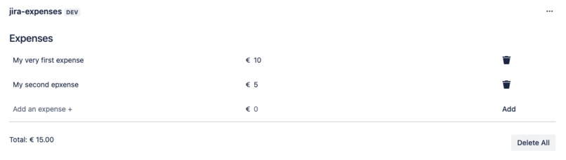 Forqe Quest - Jira Expense App – screenshot 1
