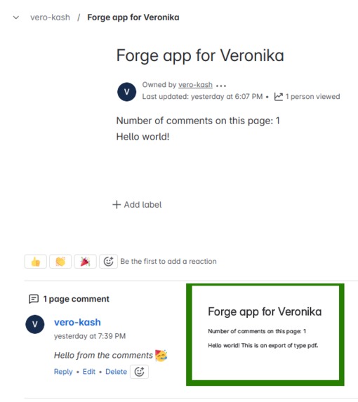 Atlassian Forge Adventure – screenshot 4