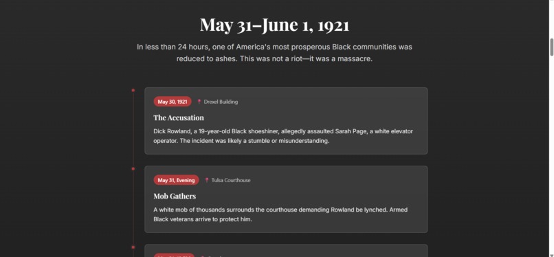 Black Wall Street Memorial – screenshot 2