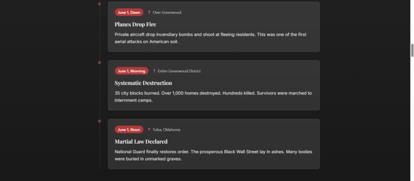 Black Wall Street Memorial – screenshot 4
