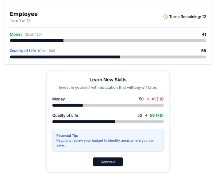 MoneyQuest – screenshot 1