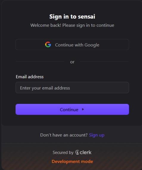 SENSAI – screenshot 2