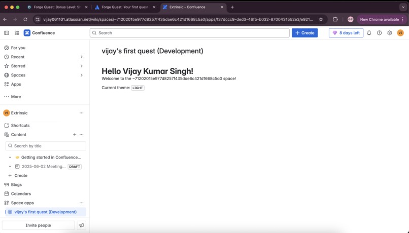 Forge quest – screenshot 1