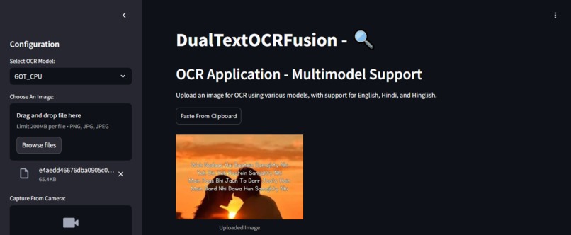 Dual Text OCR Fusion – screenshot 2