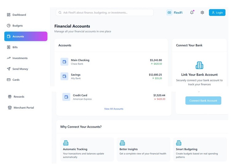 FlexiFi - Smart Personal Finance Management – screenshot 3
