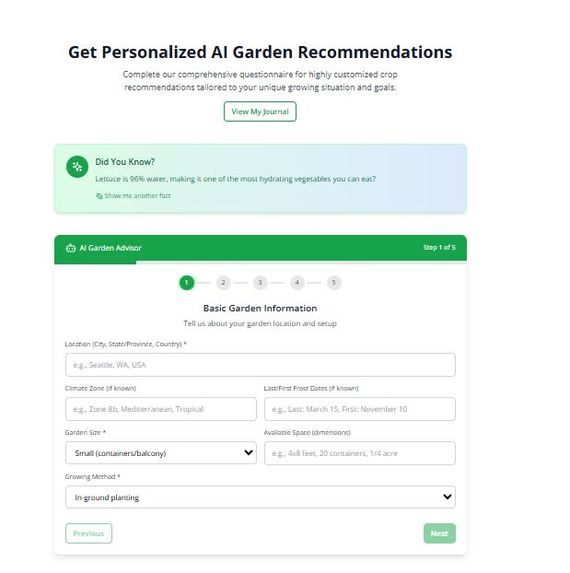 AI Garden Advisor – screenshot 2