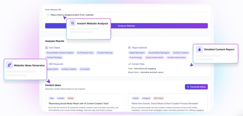 Trenzy.ai – screenshot 2