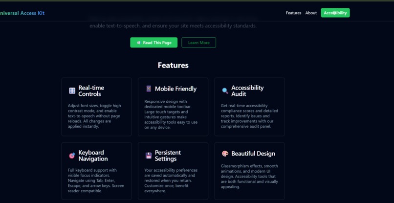 AccessAble – screenshot 1