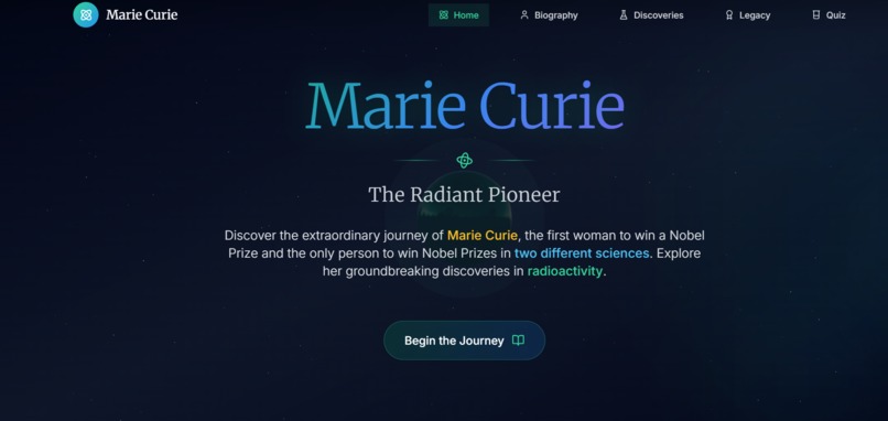 Marie Curie: The Radiant Pioneer – screenshot 1