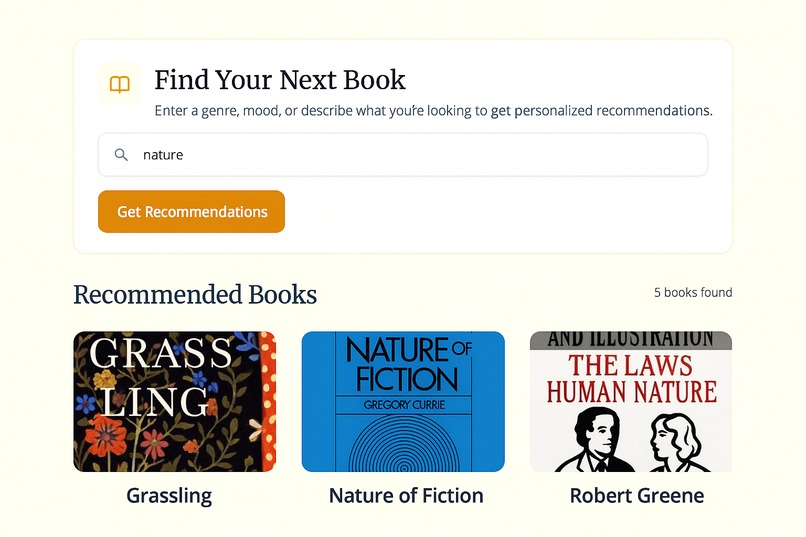 Book Finder – screenshot 1