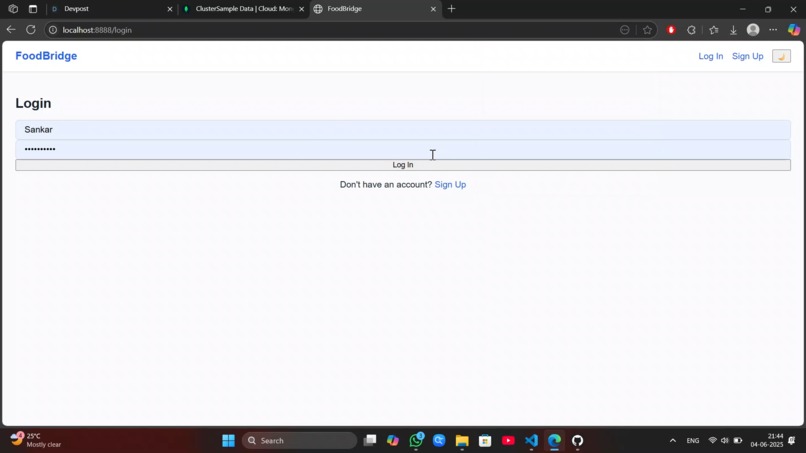 FoodBridge – screenshot 3