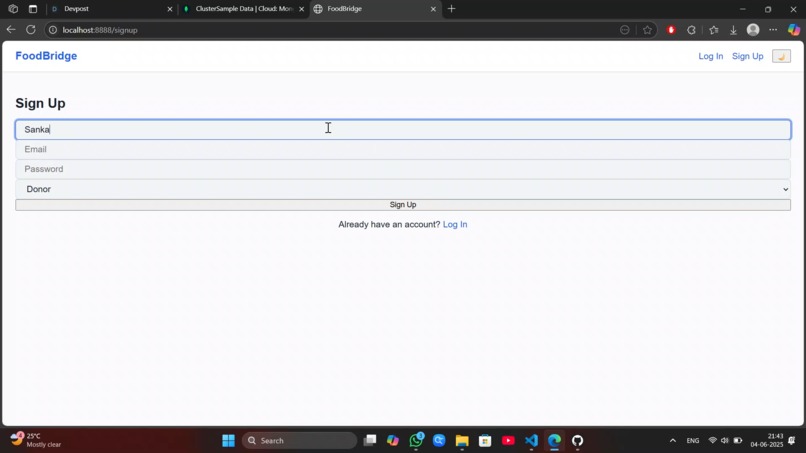 FoodBridge – screenshot 4