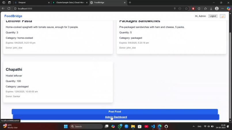 FoodBridge – screenshot 8
