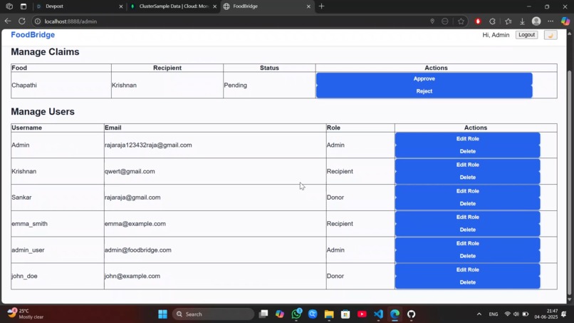 FoodBridge – screenshot 10