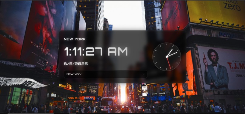 Fancy clock – screenshot 1