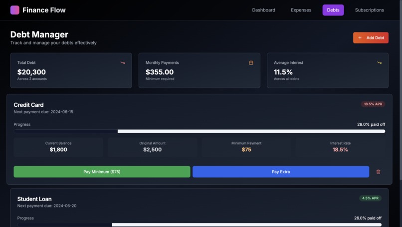 Finance Flow – screenshot 4