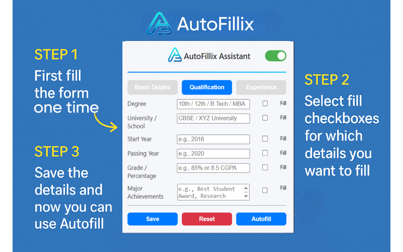 AutoFillix - Smart & Secure Form Autofiller – screenshot 2