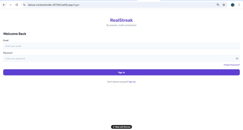RealStreak – screenshot 3